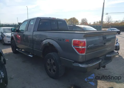 2010 Ford F-150 Stx из США, поврежденный, VIN 1FTEX1E8XAFB37290